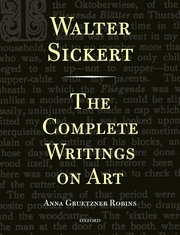 Cover for 

Walter Sickert






