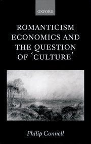 Cover for 

Romanticism, Economics and the Question of Culture






