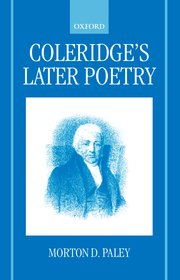 Cover for 

Coleridges Later Poetry






