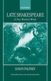 Cover for 

Late Shakespeare






