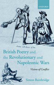 Cover for 

British Poetry and the Revolutionary and Napoleonic Wars






