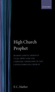 Cover for 

High Church Prophet






