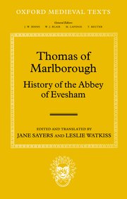 Cover for 

Thomas of Marlborough






