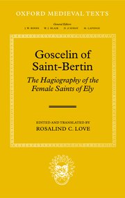 Cover for 

Goscelin of Saint-Bertin







