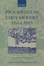 Cover for 

Providence in Early Modern England






