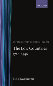 Cover for 

The Low Countries 1780-1940






