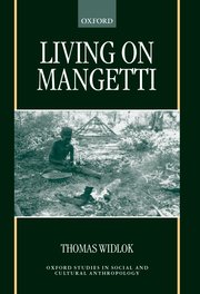Cover for 

Living on Mangetti






