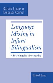 Cover for 

Language Mixing in Infant Bilingualism







