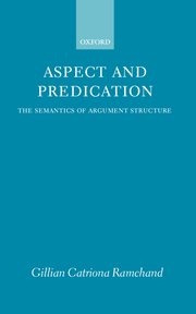 Cover for 

Aspect and Predication






