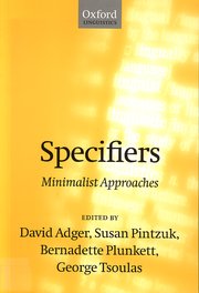 Cover for 

Specifiers






