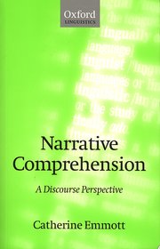 Cover for 

Narrative Comprehension






