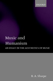 Cover for 

Music and Humanism






