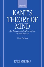 Cover for 

Kants Theory of Mind






