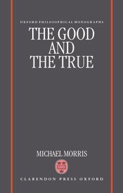 Cover for 

The Good and the True






