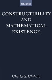 Cover for 

Constructibility and Mathematical Existence






