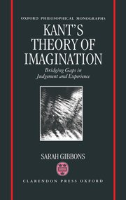 Cover for 

Kants Theory of Imagination






