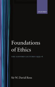 Cover for 

Foundations of Ethics







