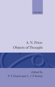 Cover for 

Objects of Thought






