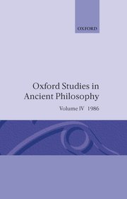 Cover for 

Oxford Studies in Ancient Philosophy






