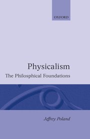 Cover for 

Physicalism






