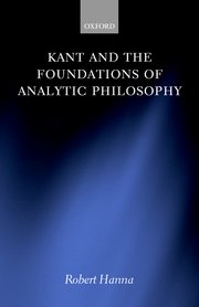 Cover for 

Kant and the Foundations of Analytic Philosophy






