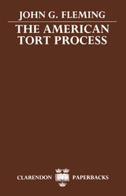 Cover for 

The American Tort Process






