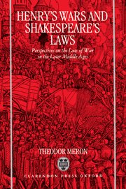 Cover for 

Henrys Wars and Shakespeares Laws






