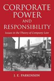 Cover for 

Corporate Power and Responsibility






