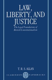 Cover for 

Law, Liberty, and Justice






