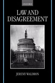 Cover for 

Law and Disagreement






