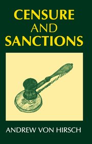 Cover for 

Censure and Sanctions






