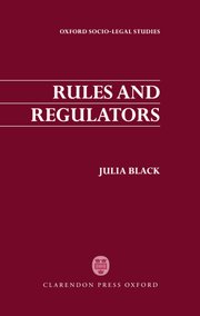 Cover for 

Rules and Regulators






