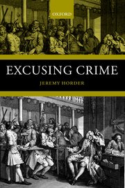 Cover for 

Excusing Crime







