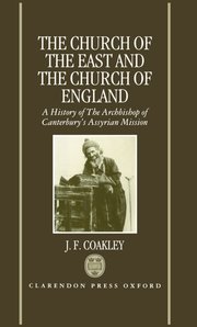 Cover for 

The Church of the East and the Church of England






