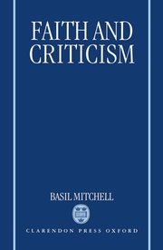 Cover for 

Faith and Criticism






