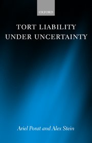 Cover for 

Tort Liability Under Uncertainty







