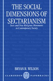 Cover for 

The Social Dimensions of Sectarianism






