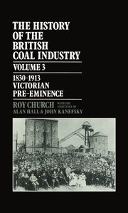Cover for 

History of the British Coal Industry






