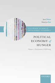 Cover for 

The Political Economy of Hunger






