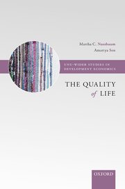 Cover for 

The Quality of Life






