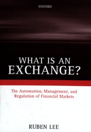 Cover for 

What Is an Exchange?






