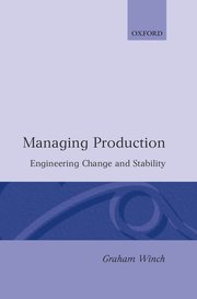Cover for 

Managing Production






