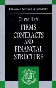 Cover for 

Firms, Contracts, and Financial Structure






