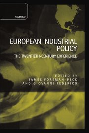 Cover for 

European Industrial Policy






