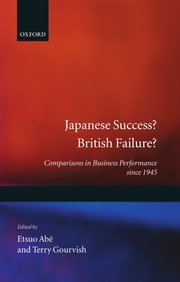 Cover for 

Japanese Success? British Failure?






