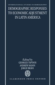 Cover for 

Demographic Responses to Economic Adjustment in Latin America






