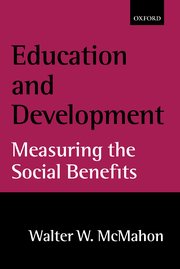 Cover for 

Education and Development






