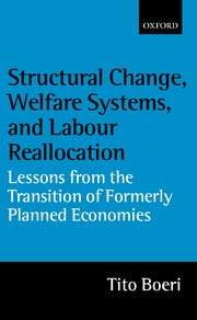 Cover for 

Structural Change, Welfare Systems, and Labour Reallocation






