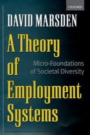 Cover for 

A Theory of Employment Systems







