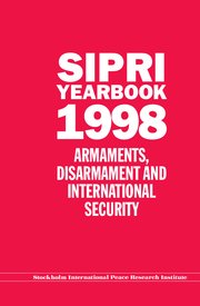 Cover for 

SIPRI Yearbook 1998







